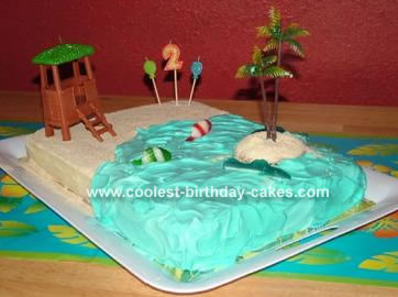Luau Birthday Cakes on Luau Cake 17
