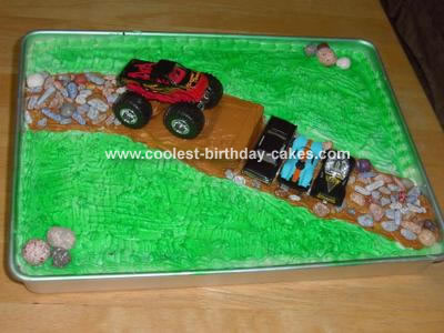 Monster Truck Birthday Cakes on Pin Baking Memories Monster Truck Birthday Cake Cake On Pinterest