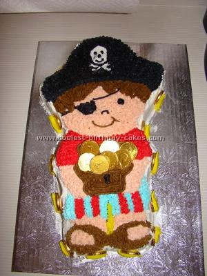 Pirate Birthday Cake on Pirate Cake 7