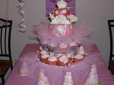 Princess Birthday Cake Ideas on Princess Ballerina 3 Birthday