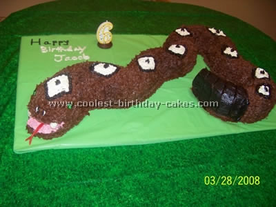 Castle Birthday Cake on Snake Cake 19