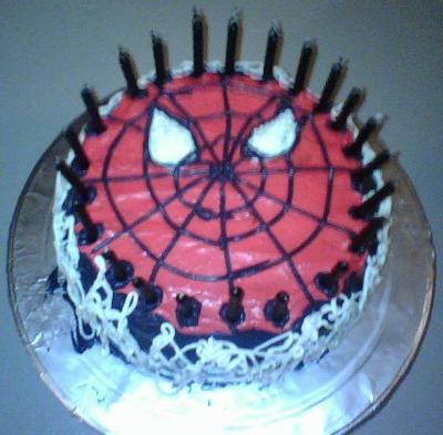 Spiderman Birthday Cake on Lake Worth  Fl  Us