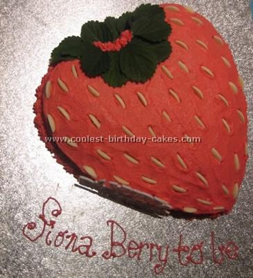 Strawberry Birthday Cake on Strawberry Cake 13