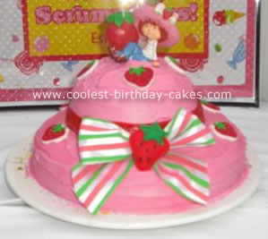 Strawberry Shortcake Birthday Cake on Strawberry Shortcake Hat Cake 7