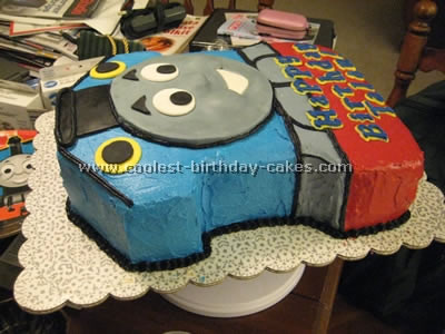 Thomas  Train Birthday Cake on Thomas The Train Cake 77 21352171 Jpg