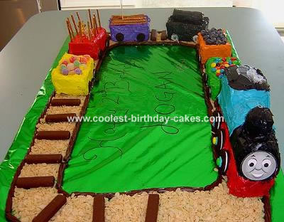 Train Birthday Cakes on Thomas The Train Cake 80