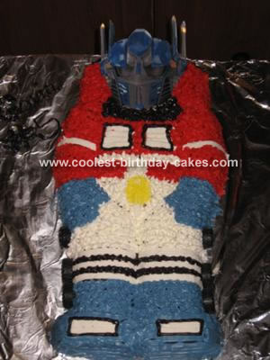 Transformer Birthday Cake on Transformers Cake 11