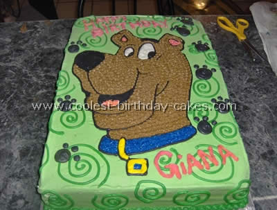 Coolest Scooby Doo Childrens Birthday Cake Recipe Ideas