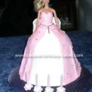 Cool Homemade Barbie Cake