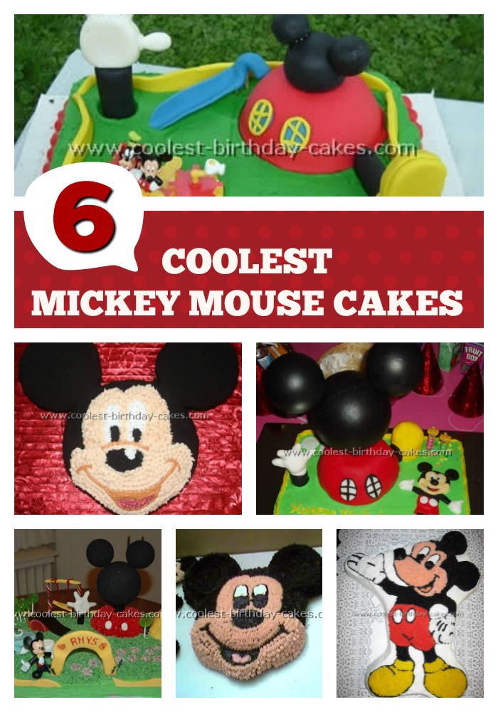 Mickey Mouse Picture Cakes