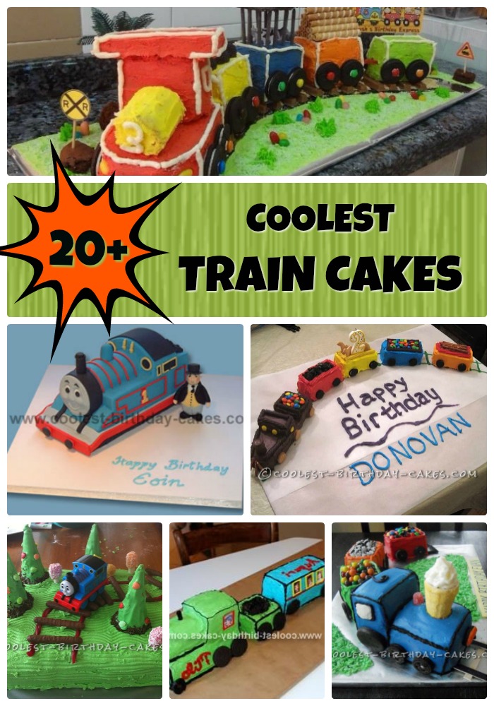  Train Cake Pan, Locomotive Cake Mold, Kids 3D Birthday