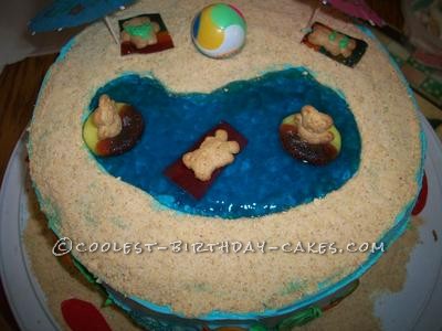 Coolest Beach Party Cake