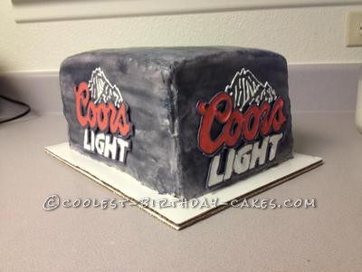 Coolest Beer Box Cake