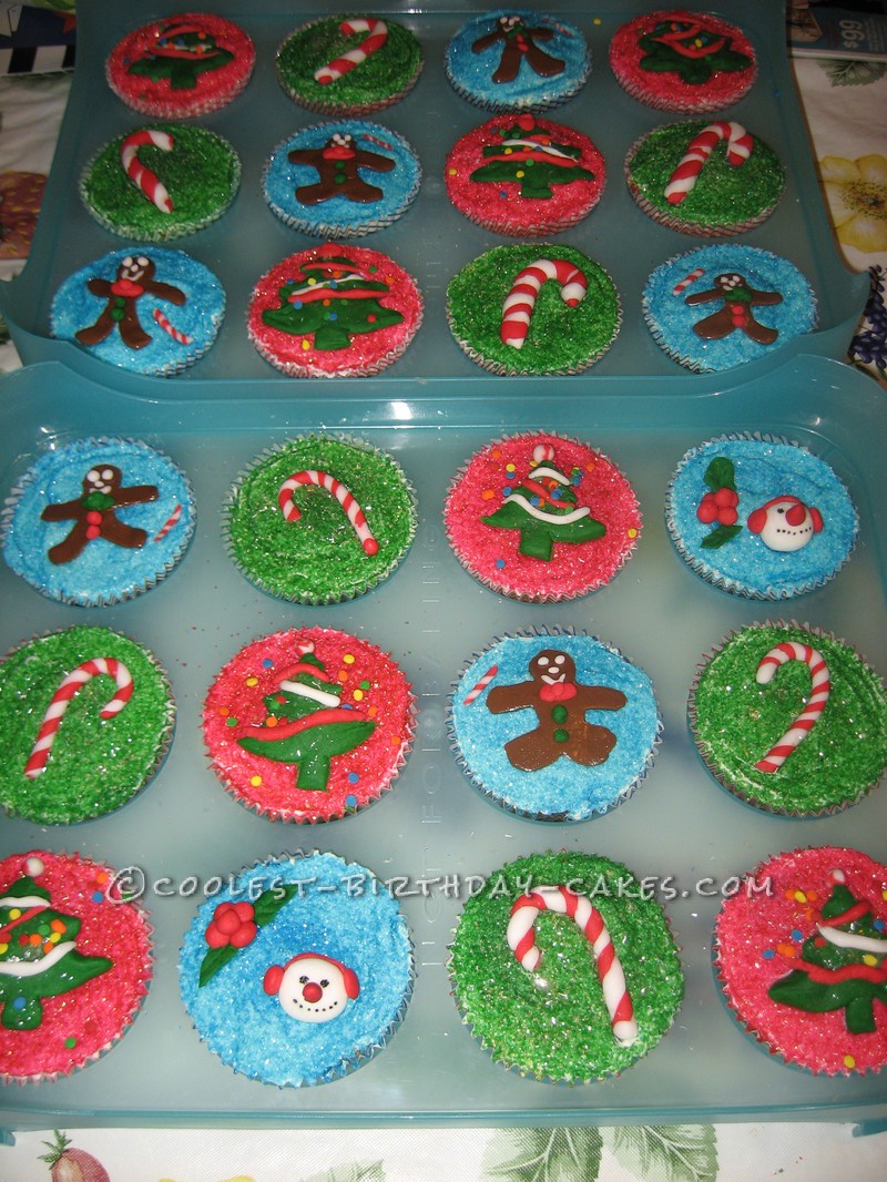 Coolest Christmas Cupcakes