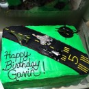 Coolest Jetplane Runway Birthday Cake