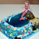 Coolest Mermaid Birthday Cake