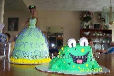 Coolest Princess and the Frog Cake