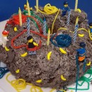 Coolest Rock Climbing Cake for a 10 Year Old Boy
