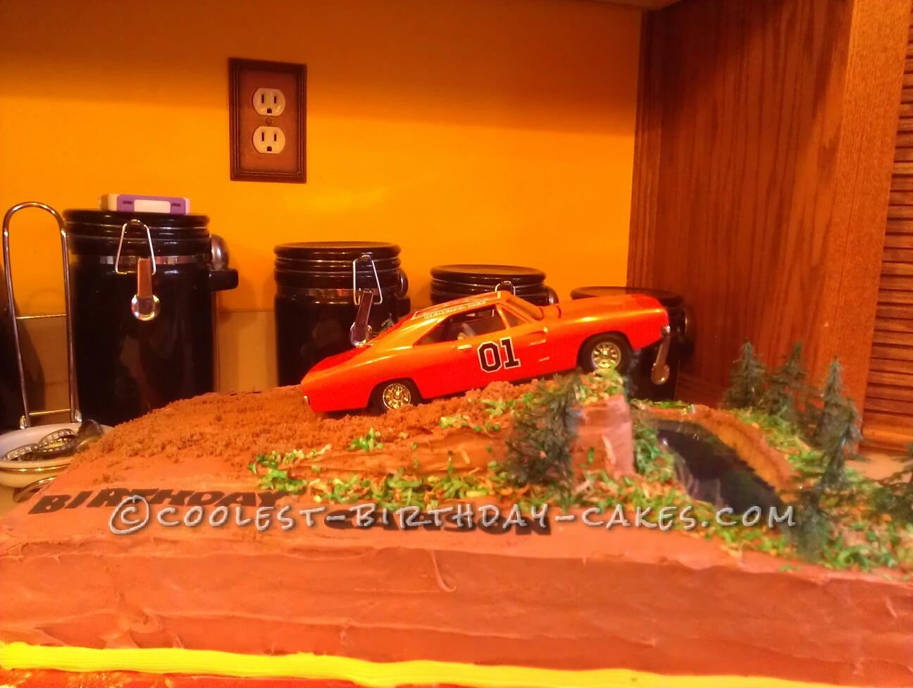 Dukes of Hazzard Birthday Cake