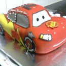 Coolest Lightning McQueen Birthday Cake