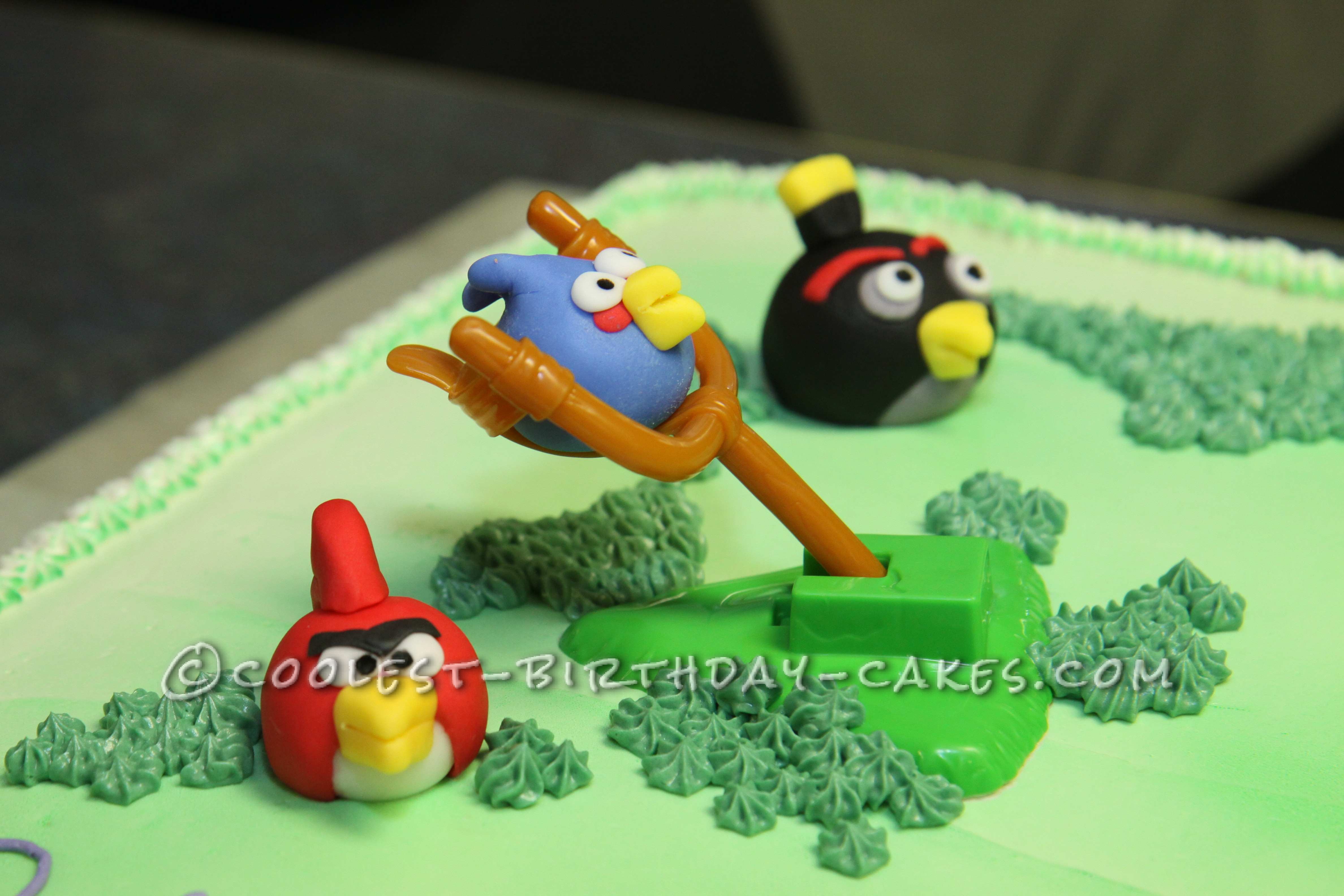 Coolest Angry Birds 8th Birthday Cake