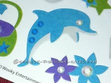 Cute and Bright Dolphin Cake