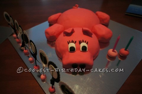 Pig birthday cake ideas