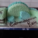 Edoardosaurus-Rex Dinosaur Cake!