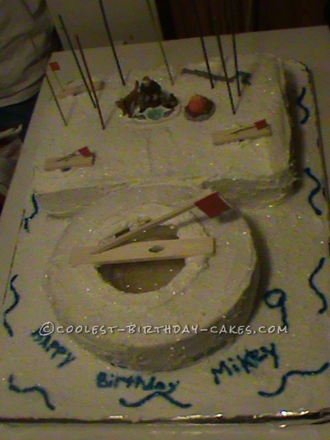 finished cake