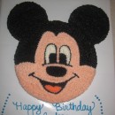 Cool Mickey Mouse Birthday Cake