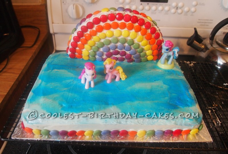 Coolest My Little Pony Rainbow Cake