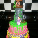 Coolest Rapunzel Tower Cake