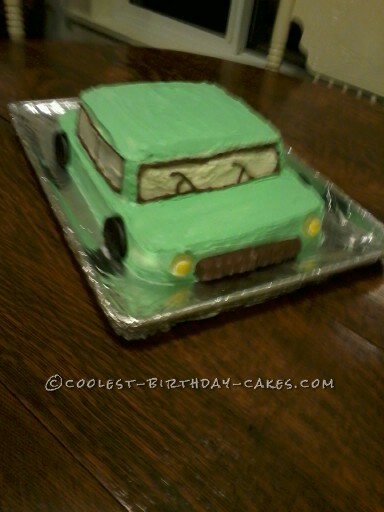 Coolest Car Birthday Cake for a 2-Year-Old