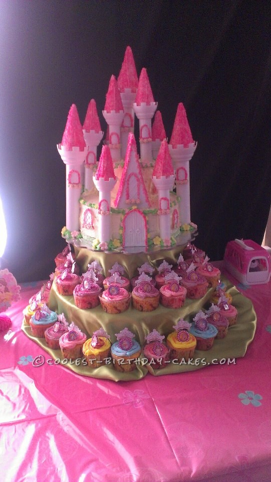 Amazing Castle Cake for a 2nd Birthday