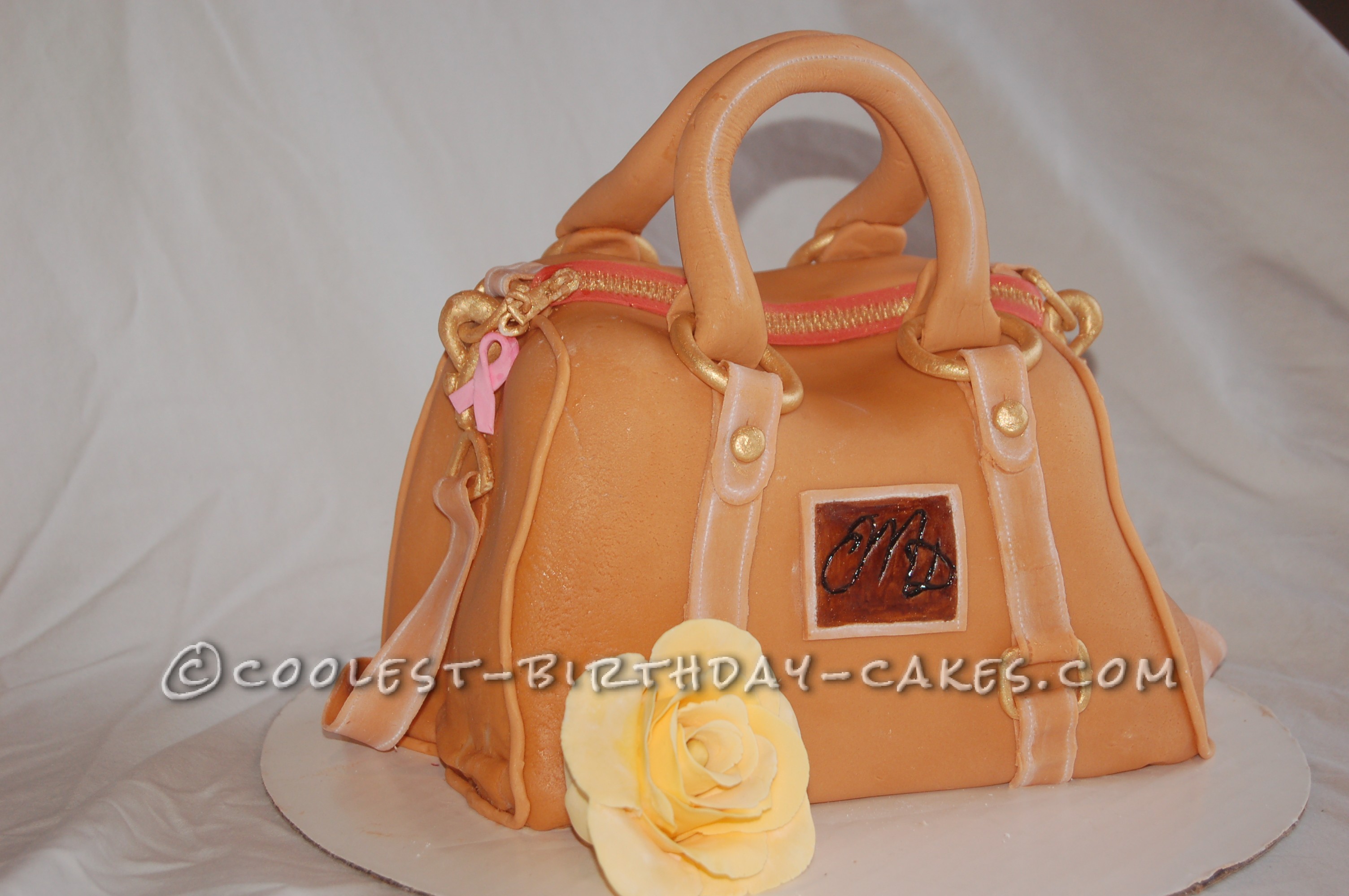 Amazingly Realistic Purse Birthday Cake in Honor of my Beautiful Mother