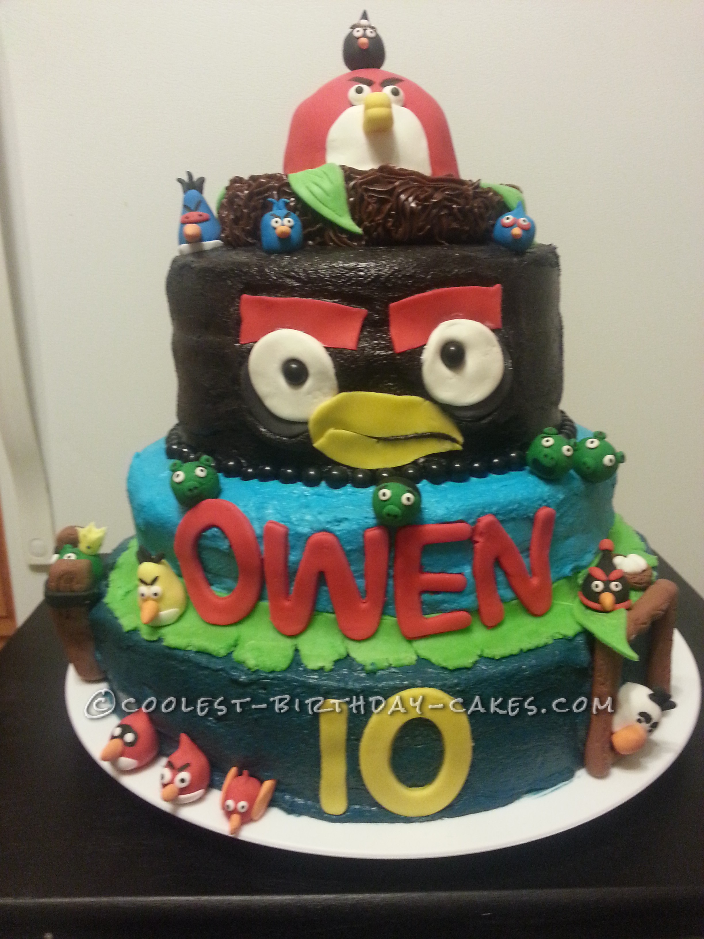 Coolest Angry Bird Cake