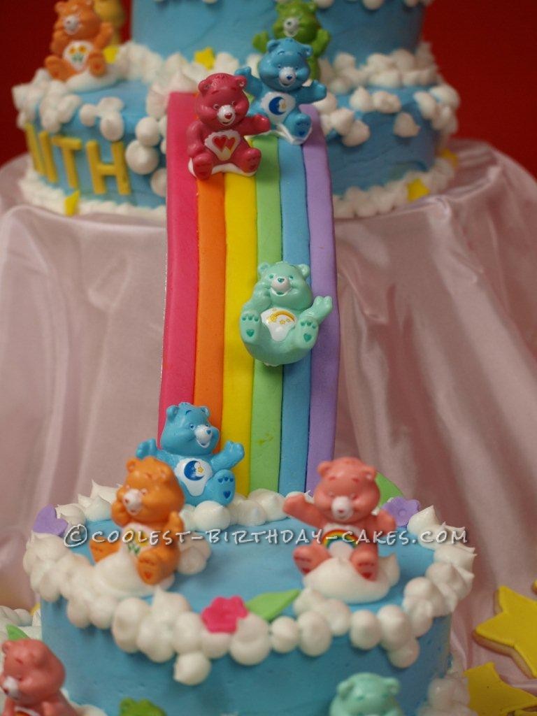 Awesome (But Easy) Care Bears Cake