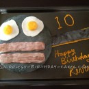 Coolest Bacon and Eggs Cake