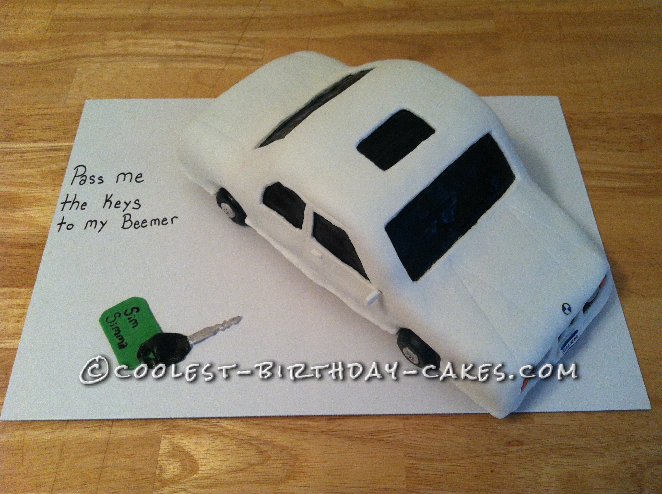 Coolest Dream Car Cake