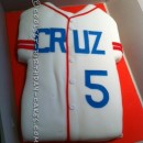 Coolest Baseball Jersey Cake