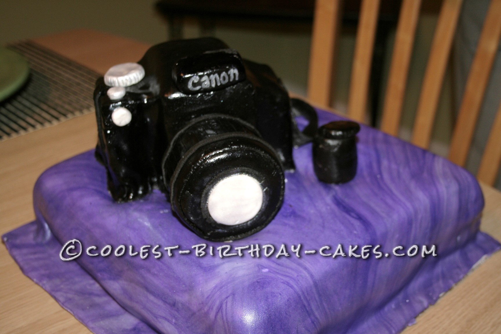 Camera Cake for a Photographer