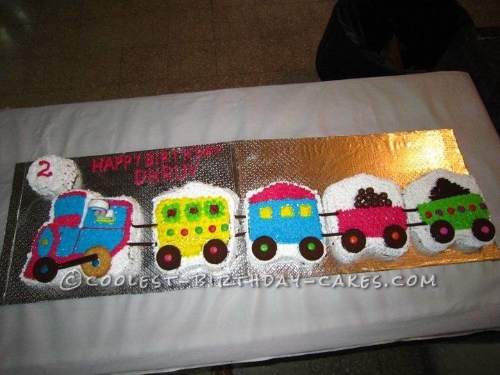 Cool Choo Choo Train Cake