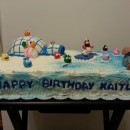 Coolest Club Penguin Cake for a 9 Year Old Girl
