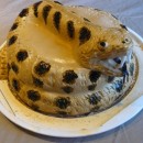 Cool Coiled Rattle Snake Birthday Cake