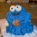 Coolest Cookie Monster Birthday Cake
