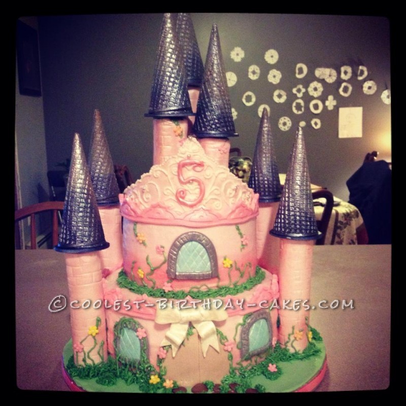Cool Princess Castle Cake
