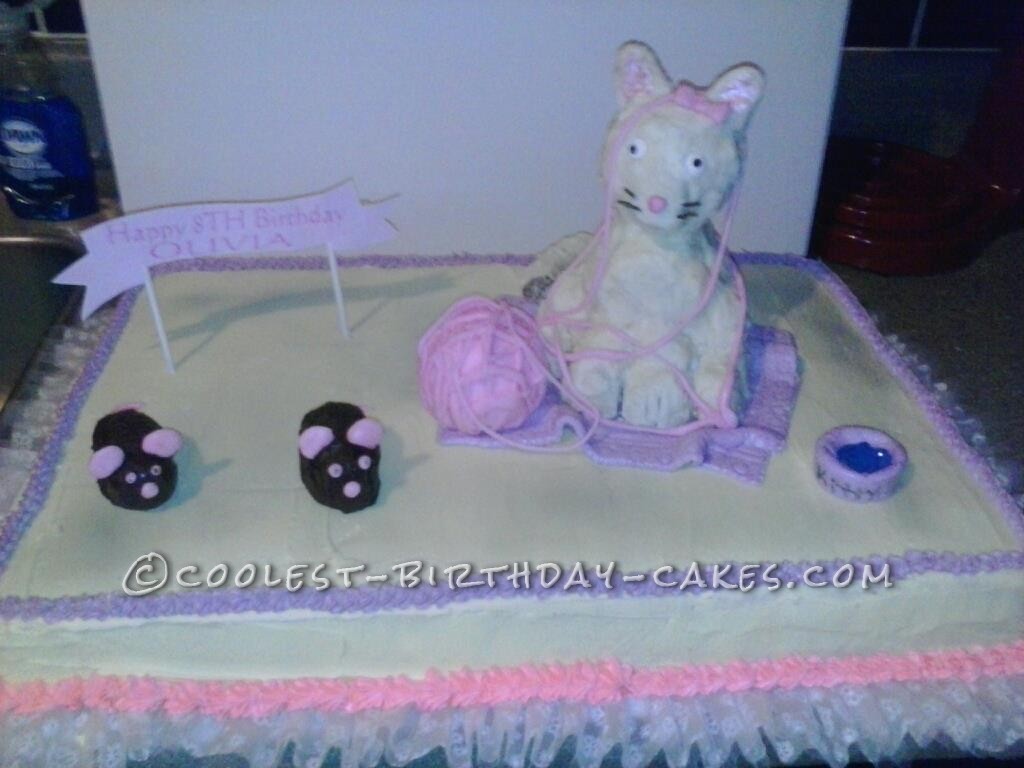 Coolest Kitty Birthday Cake