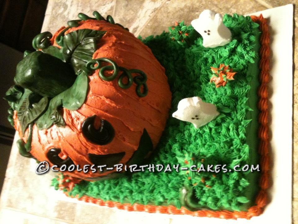 Coolest Pumpkin Cake for a 5-Year-Old Girl