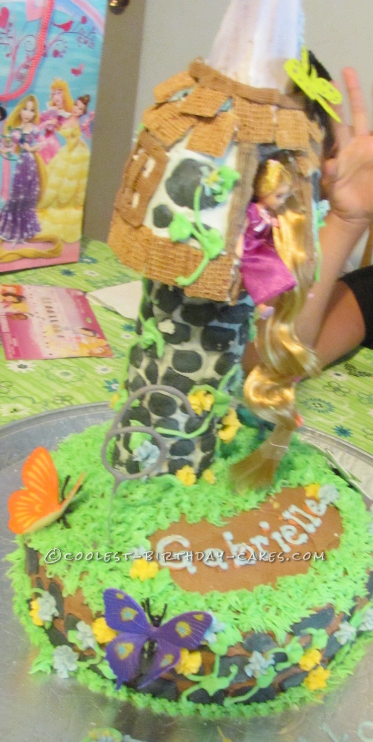 Cool Rapunzel Birthday Cake