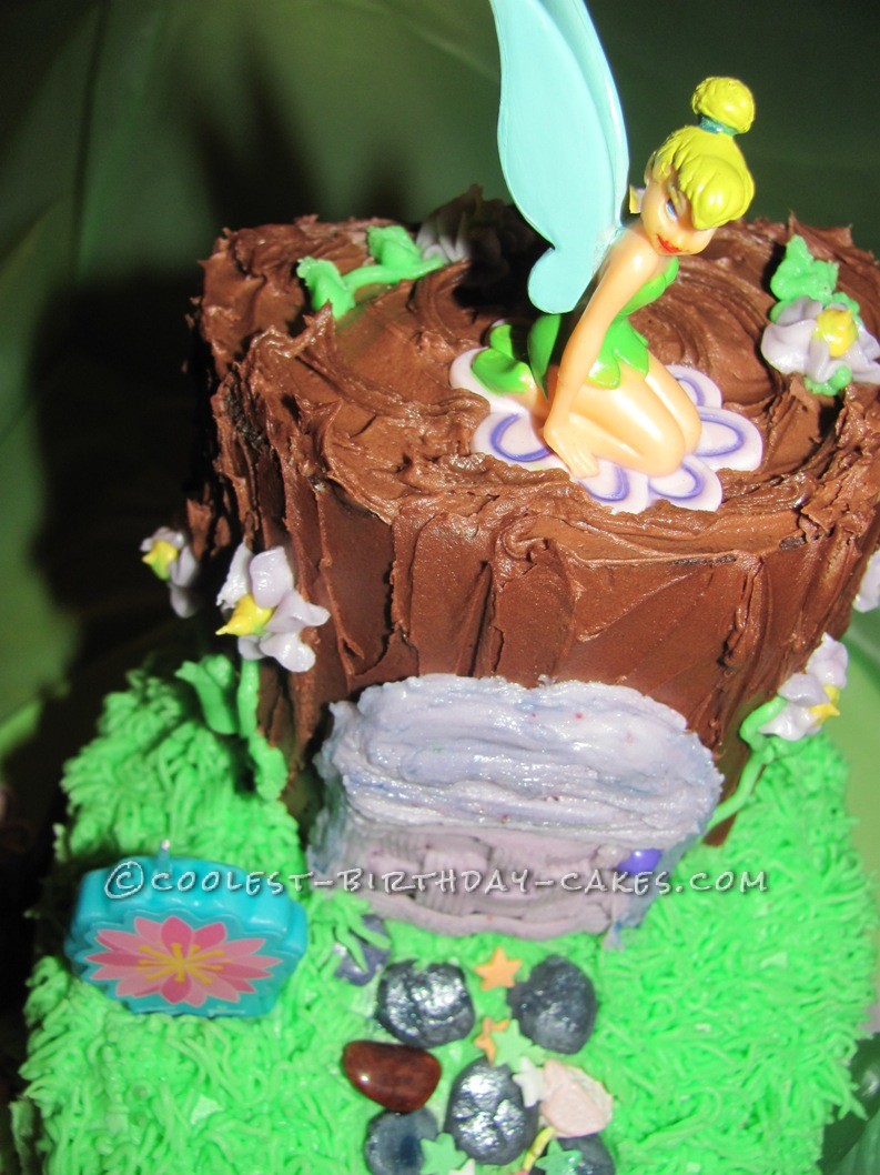 Coolest Tinkerbell Cake for 8-Year Old Trinity